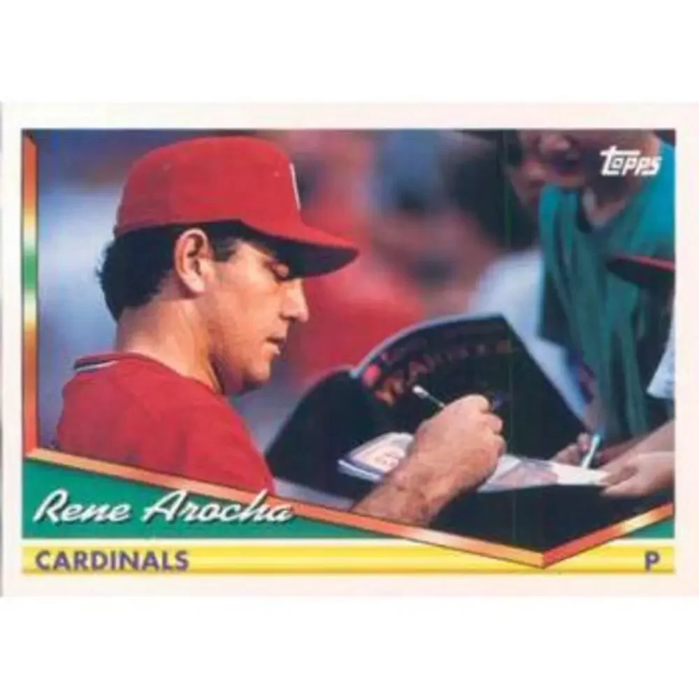 1994 Topps Rene Arocha # 348 St. Louis Cardinals